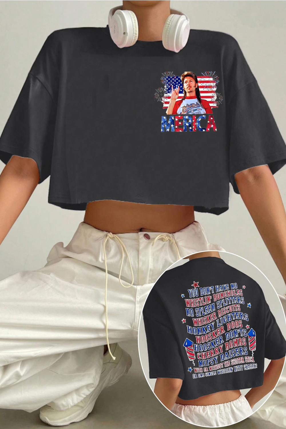 Joe Dirt Women's Crop Top